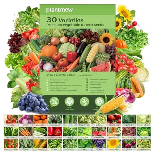 Heirloom Vegetable Seeds Survival Planting Kit