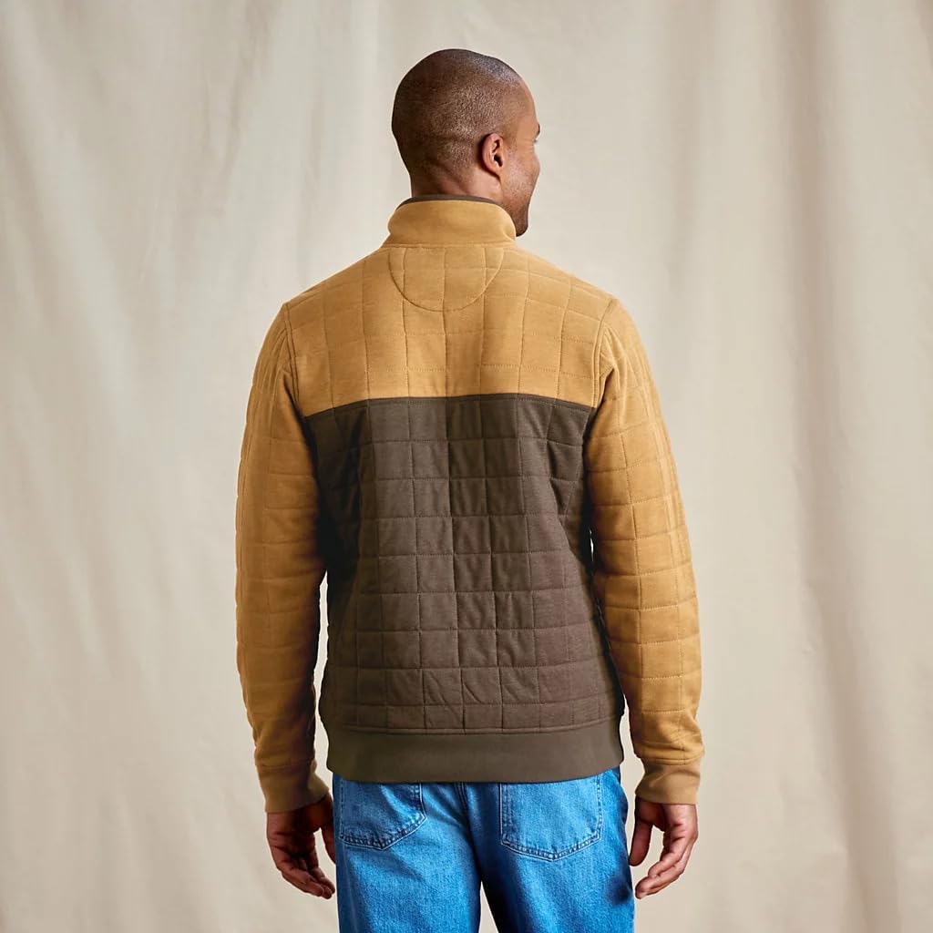 Orvis Battenkill Outdoor Quilted 1/4-Snap Sweatshirt for Men, Cloud-Soft Comfort, Lightweight Warmth - Image 2