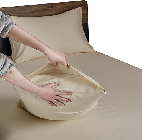 Miniatura 16 de FreshCulture Sage Green Pillowcases Queen Size 12 Pack - Bulk Pillowcase Set - Envelope Closure - Soft Brushed Microfiber Fabric - 20x30 Inches