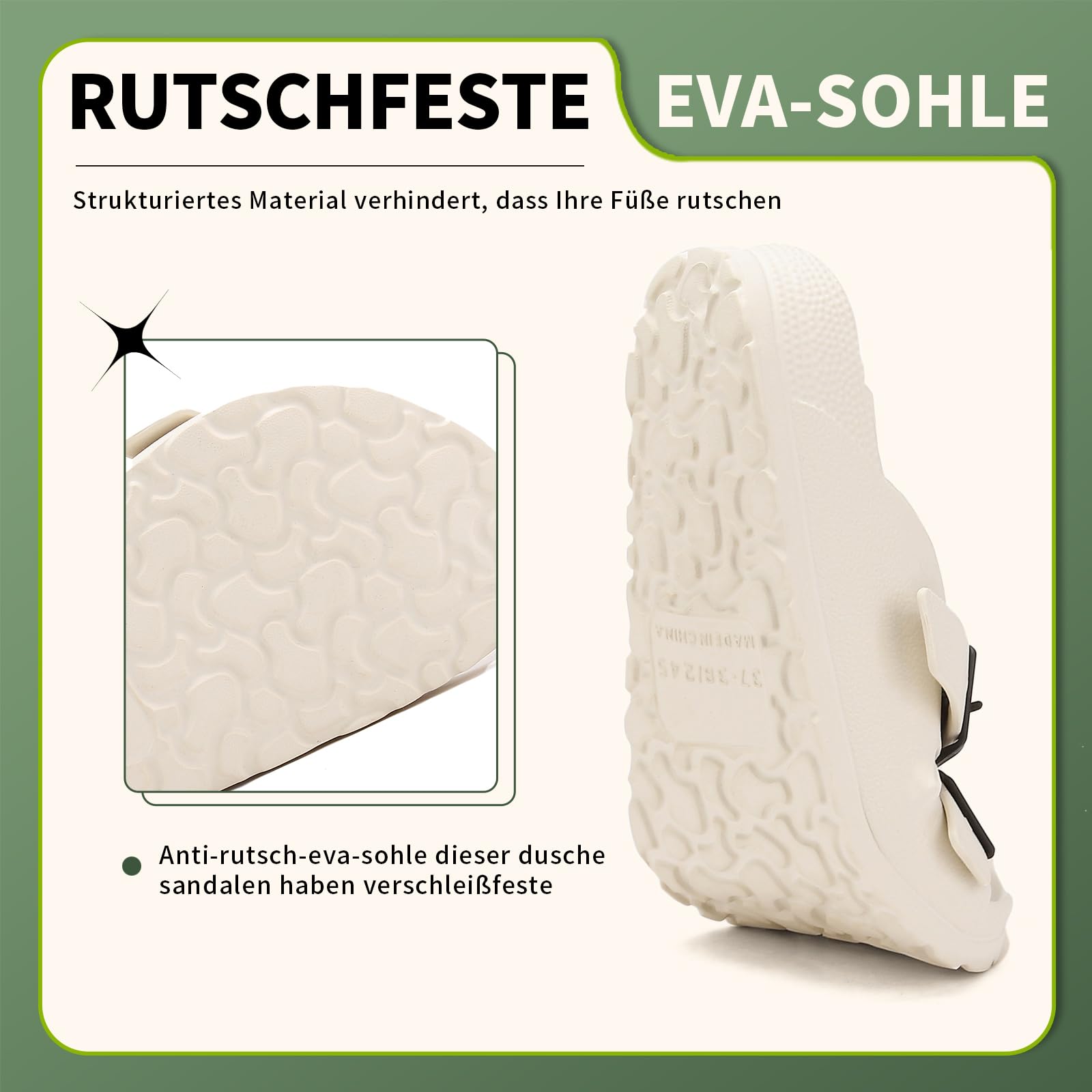 YUHITYGZGS Sandali Donna Uomo Estive Piscina Mare Spiaggia Casa Ciabatte Sportivi Ortopediche Sandalo Giardini Trekking Pantofole Morbide Eva Foam Slides Comode Platform Slippers Mules