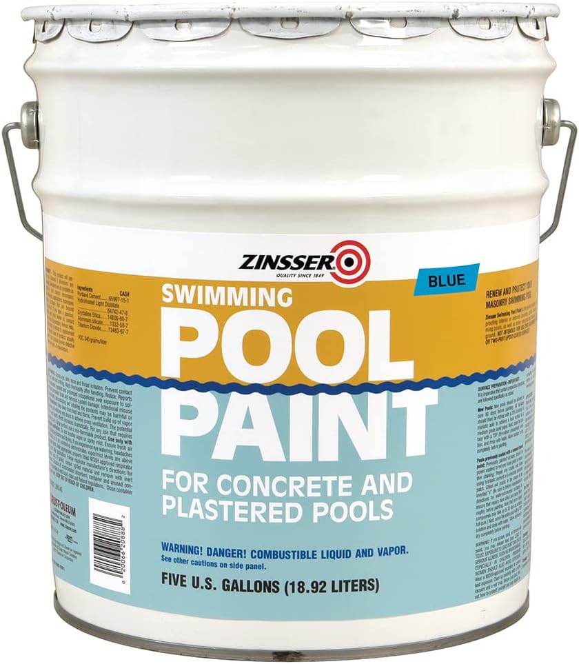 RUSTOLEUM 260542 Pool Paint, 5Gallon, Tools & Home Improvement