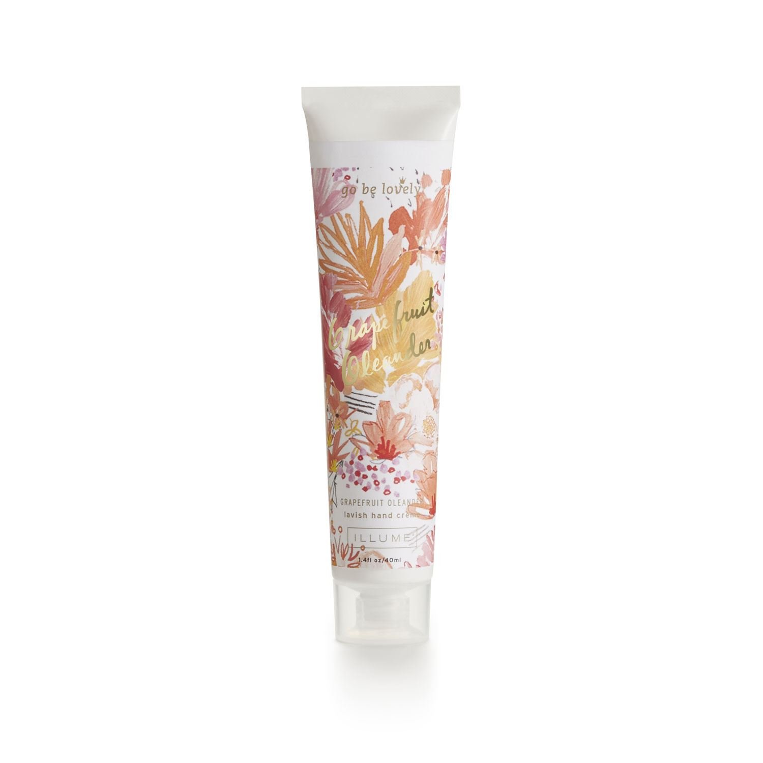 Illume Go Be Lovely Lavish Mini Hand Cream 1.4oz/40ml Grapefruit Oleander