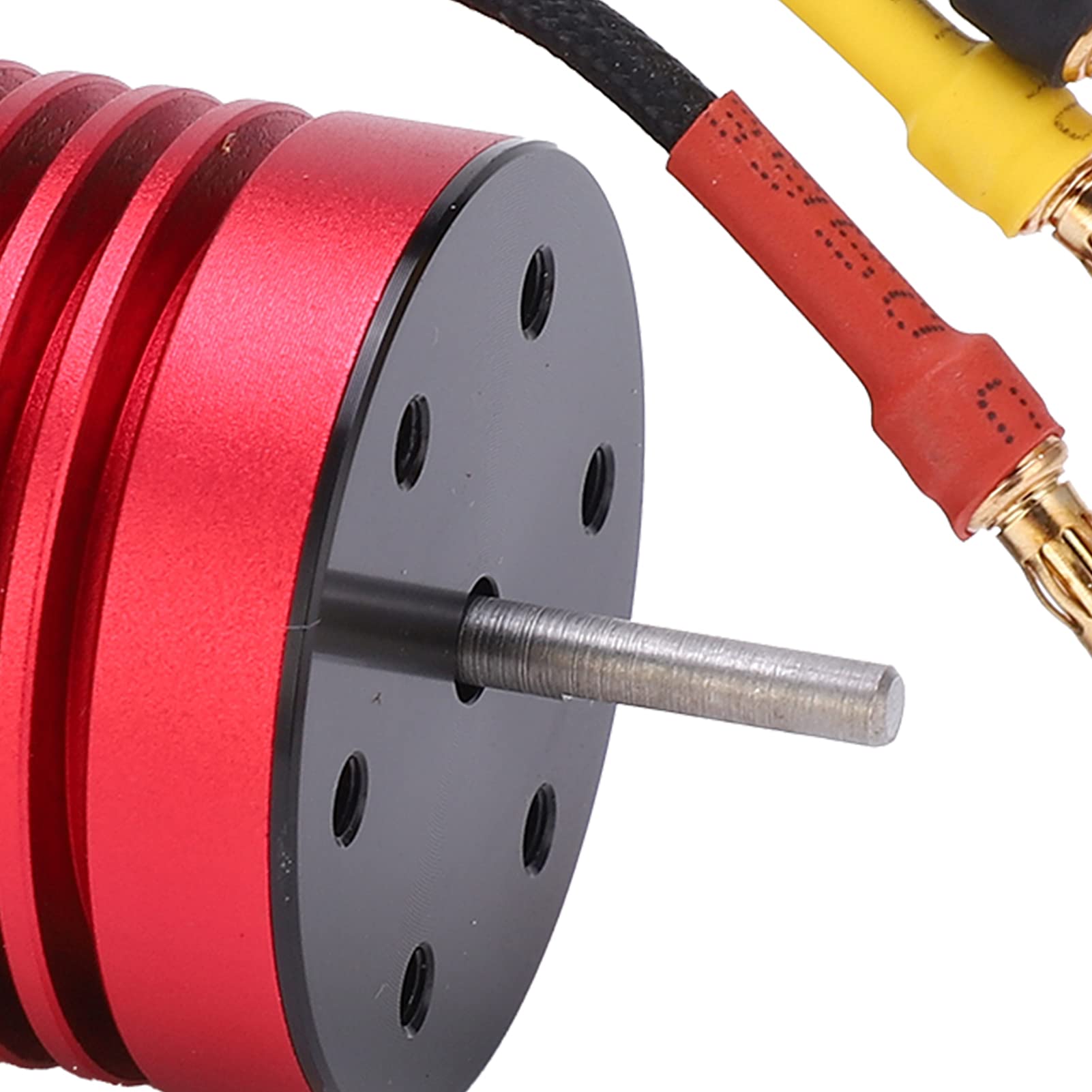 Motor sin escobillas F540 4370KV motor impermeable de bobinado de cobre, motor sin escobillas RC para coche RC 1/10, alto par 4 - poste 12 - Diseño de ranura con carcasa de aleación de aluminio