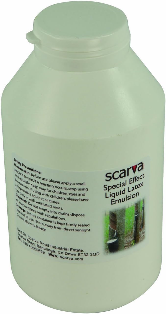 250mls Liquid Latex for Mold - Mould Making & Special Effects