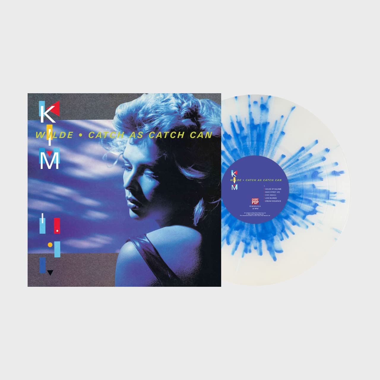 Catch As Catch Can- Clear With Blue Splatter Vinyl Edition [VINYL]