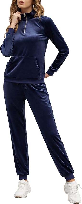 Hotouch Women's Velour Tracksuit 