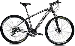 Bicicleta Aro 29 KSW XLT Color 24v Freio Hidraulico Câmbios Shimano Suspensão C/Trava