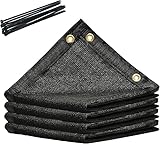 Royal Shade 90% UV Block Sun Shade Cloth for Dog Kennel Cover,0 3' x 0 8' Pet Playpen Sunshade with Grommets, Durable Mesh Tarp for Crate, Patio, Stable,Chicken Coop & Outdoor Privacy Screen