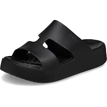 Crocs Getaway Platform H-Strap, Wedge Sandals for Women