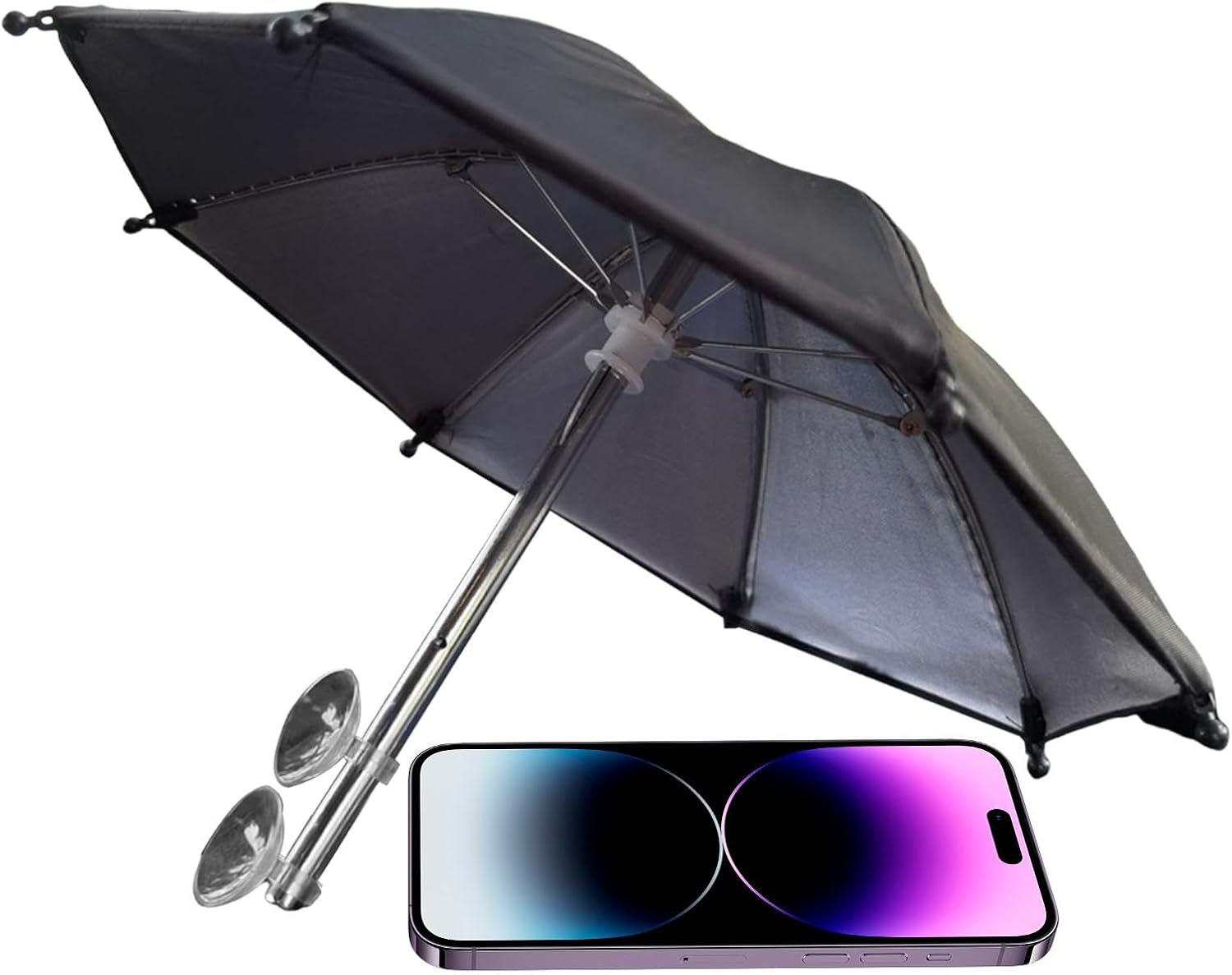 Generic Phone Umbrella for Sun Phone Holder AntiGlare