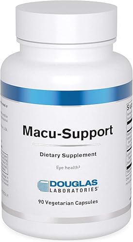 Douglas Laboratories Macu-Support  Antioxidantes para apoyar la función ocular normal  90 cápsulas