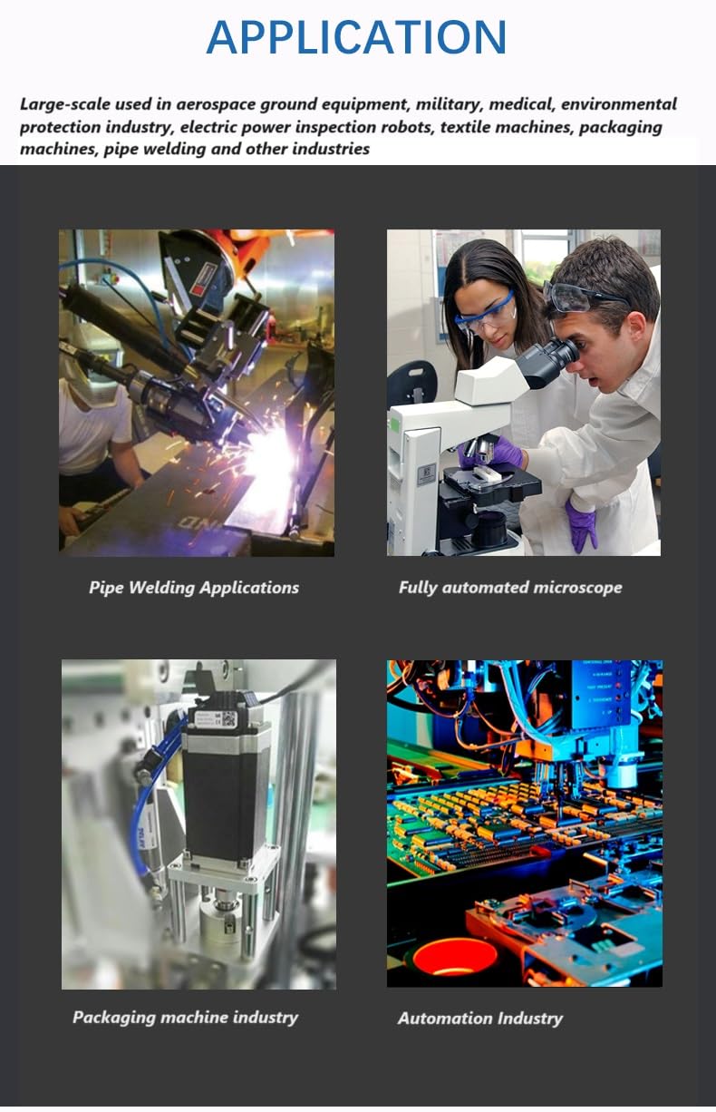 CNC* Linear Motion Actuator, Linear Reciprocating Motion Slide Module, Lead Screw Setup T8*1 Screw (Diameter 8mm, Pitch 1mm) + nema23 (57 Stepper Motor), Effective Stroke: 100mm/3.94in