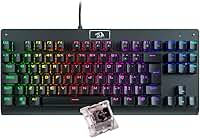 Teclado Mecânico Gamer Redragon Dark Avenger K568-2 Rgb Switch Brown Com Fio