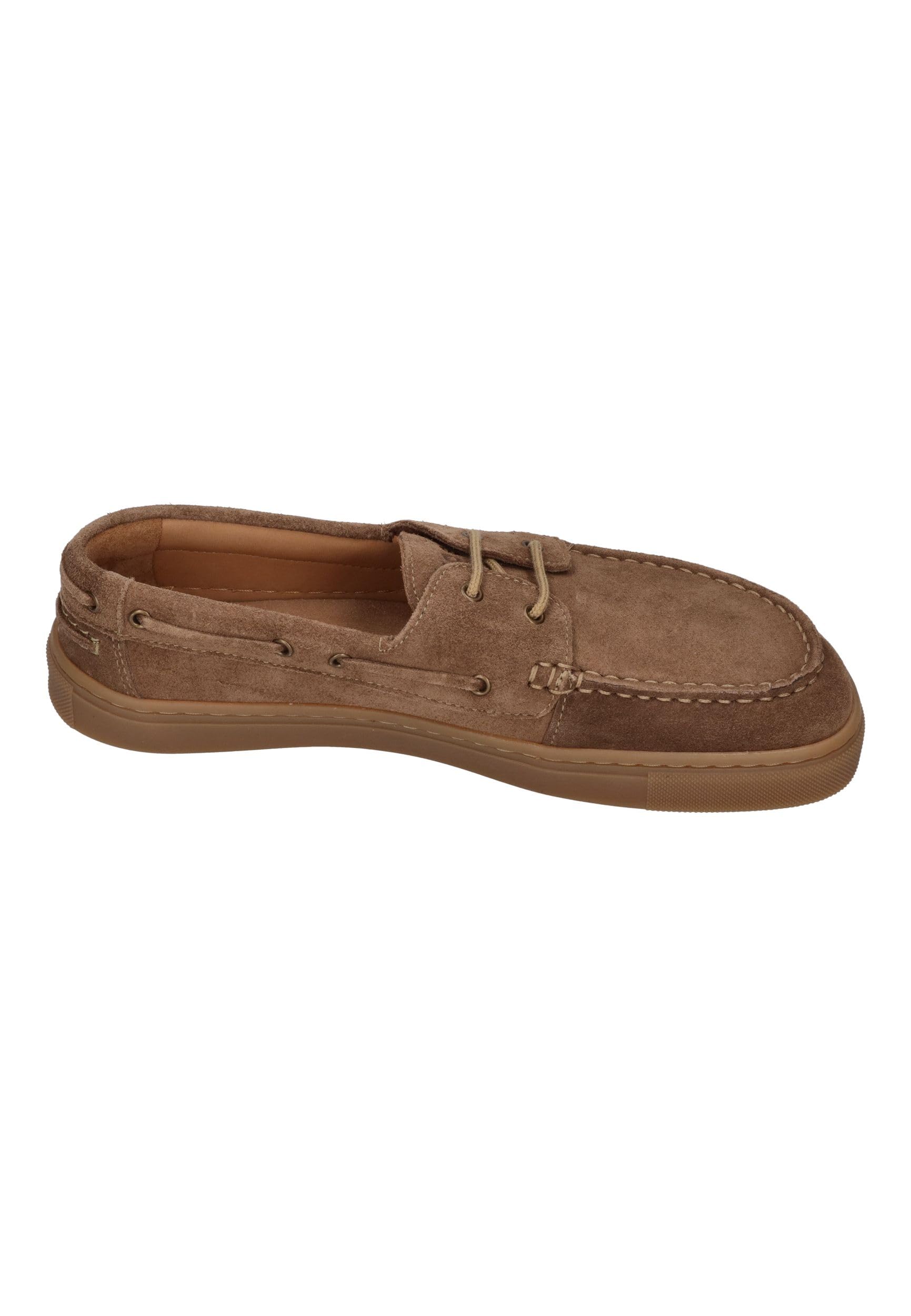 KOEL Barefoot Damen Halbschuhe Bootsschuhe HIVERA Suede Taupe