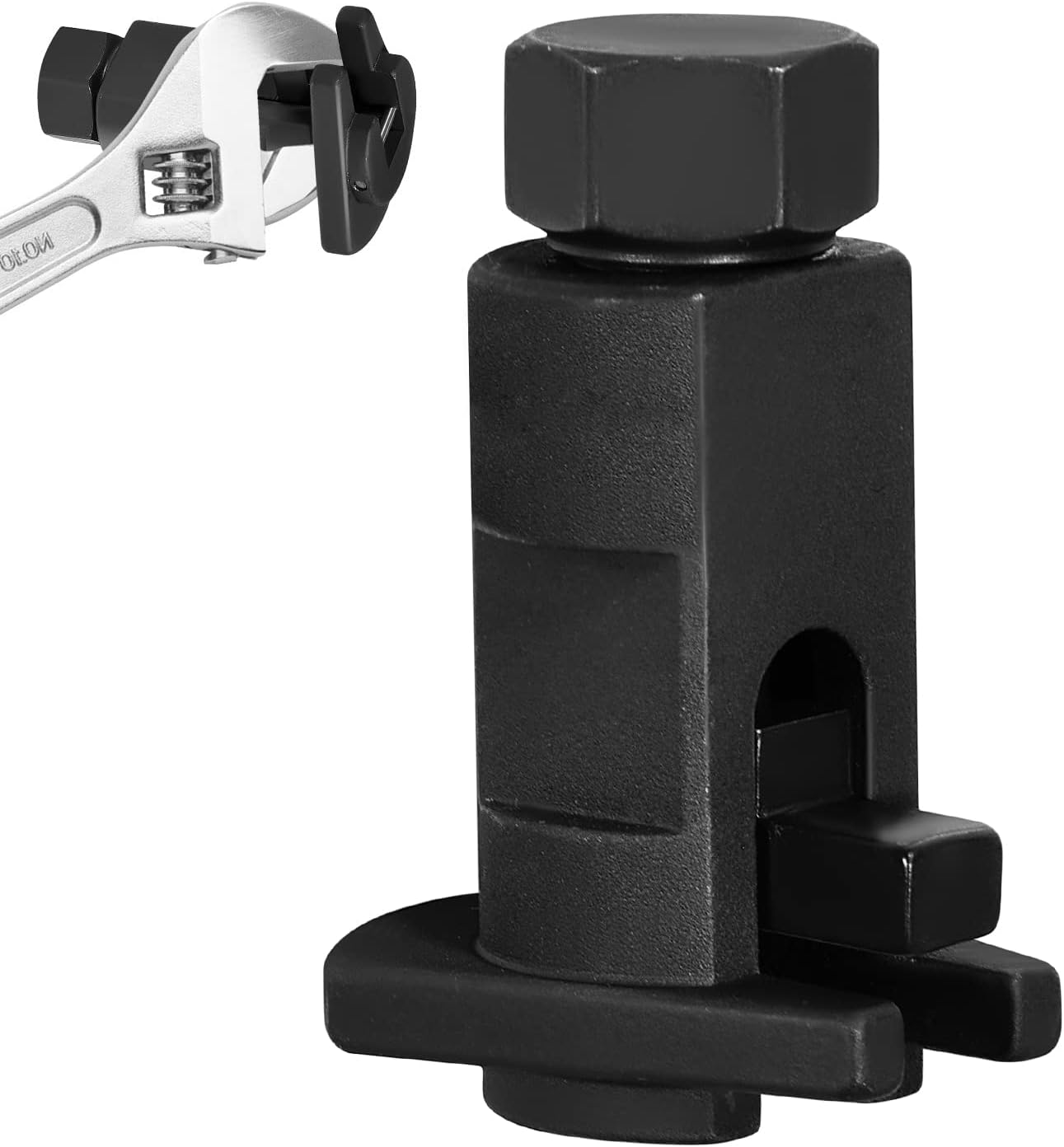 Hydraulic Shock Absorber Removal Tool, Universal Claw Ball Head Swing Arm Suspension Separator, Labor-Saving Suspension Strut Spreader Tool for Car Repair Maintenance, Chassis Removal Tool (Black)