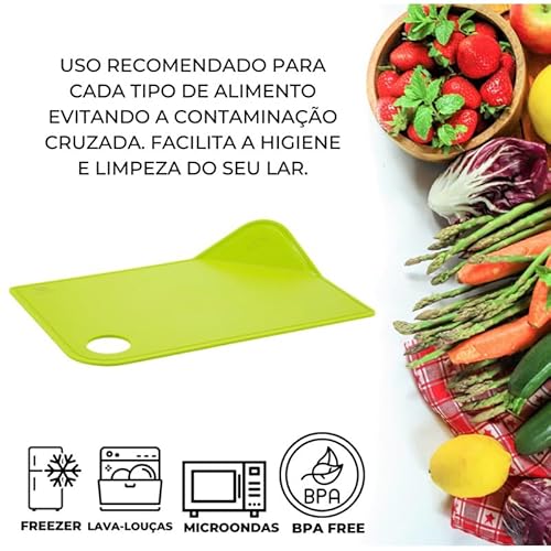 CONJUNTO 4 TÁBUAS DE CORTE COM SUPORTE CINZA