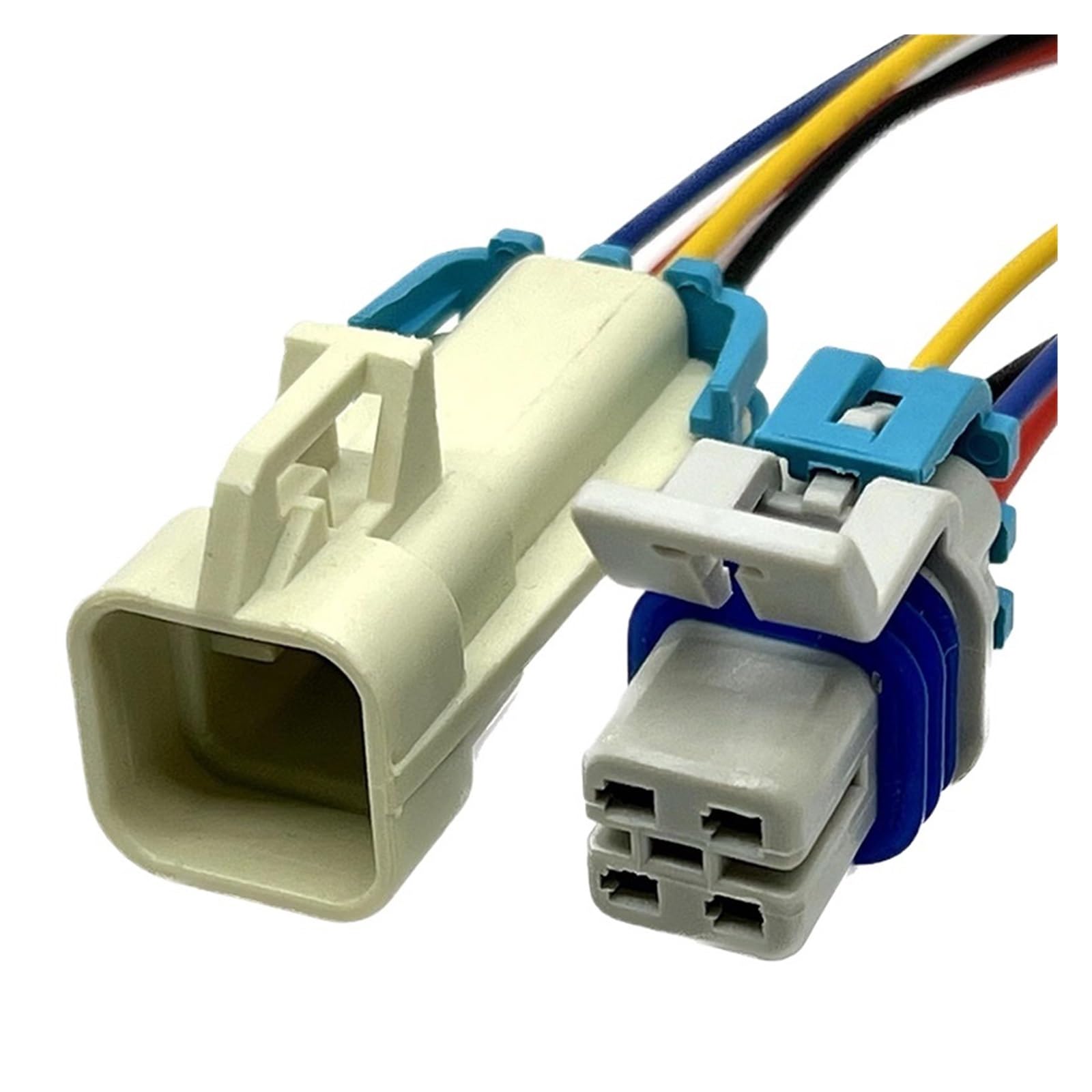 Speaker Connector 1 Pc 4 Pin se/nsor/s Electrical Cable Connectors Wiring Harness Fuel Pump Plug Plastic Housing 15326423 12176896(4Pin Female,10 Pcs)