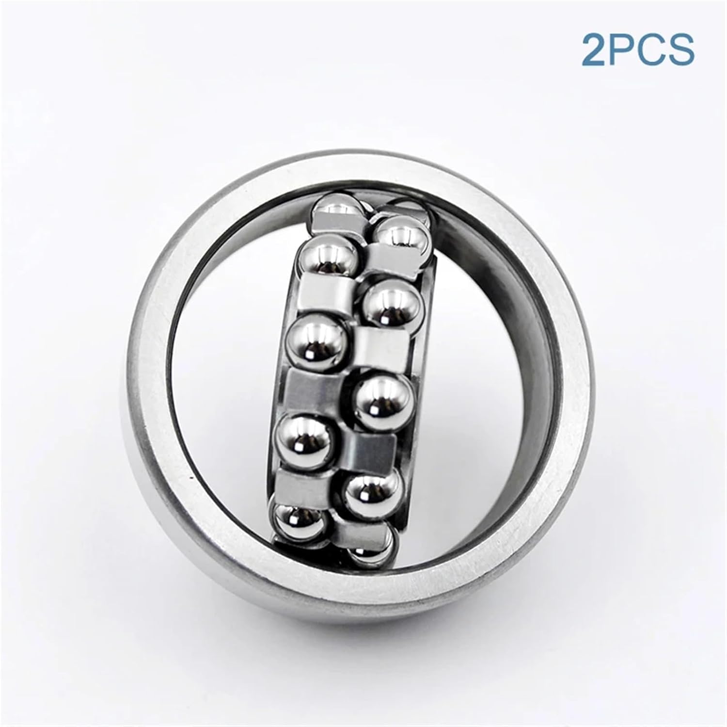 2Pcs Self-Aligning Ball Bearings 1200 1201 1202 1203 1204 108 196 126 127 128 129 1026 1028 Miniature Double Ball Bearing(129(1029) 9x26x8mm)
