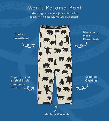 Miniatura 5 de Little Blue House Pantalones de pijama de jersey para hombre