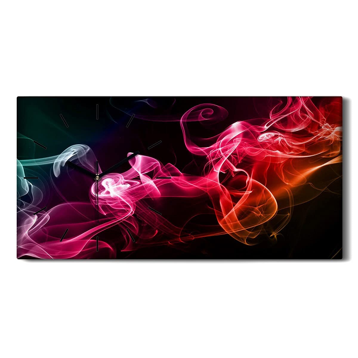 Horloge sur Toile Silencieuse Coloray - Finie la Nuisance Sonore du Tic-Tac