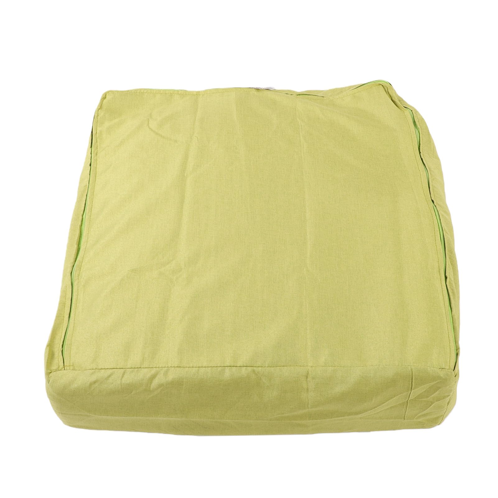 Bolsa de almacenamiento de tela verde y organizador de manta multiusos para el armario