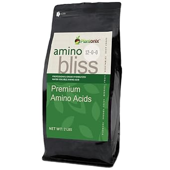 Amino Bliss 2lbs - Natural Amino Acids for Indoor Plants, Outdoor Plants, House Plants, Cuttings, Orchids, Turf - Organic Plant Fertilizer Supplement - Hydrolyzed Amino Acids for Plants & Gardens