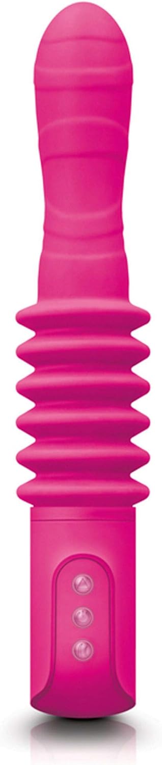 NS Novelties Inya - Deep Stroker Rechargeable Thrusting Vibrating Wand- Pink
