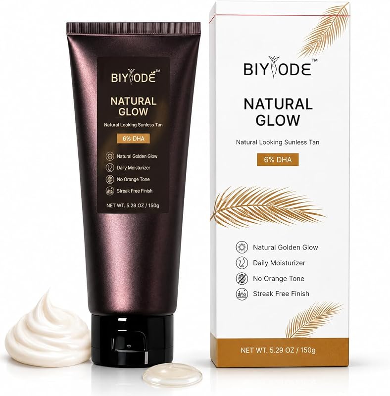 Tanning Lotion Natural Glow Sunless, Golden Glow, 5.29oz