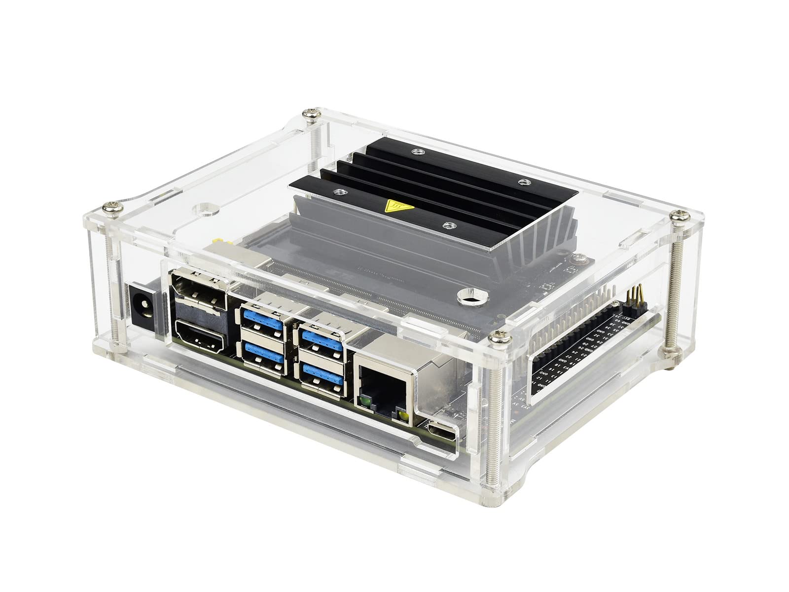Amazon.com: waveshare Acrylic Case (Type A) for The Jetson Nano