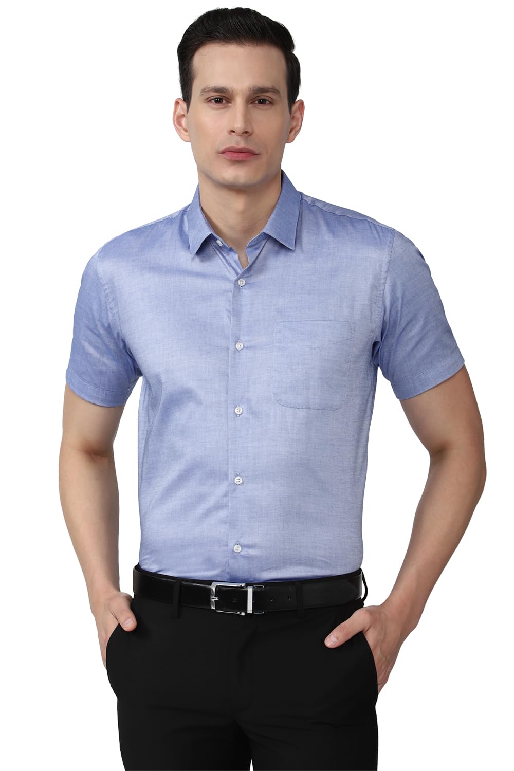 Men's Cotton Solid Regular Fit Shirt-image-37