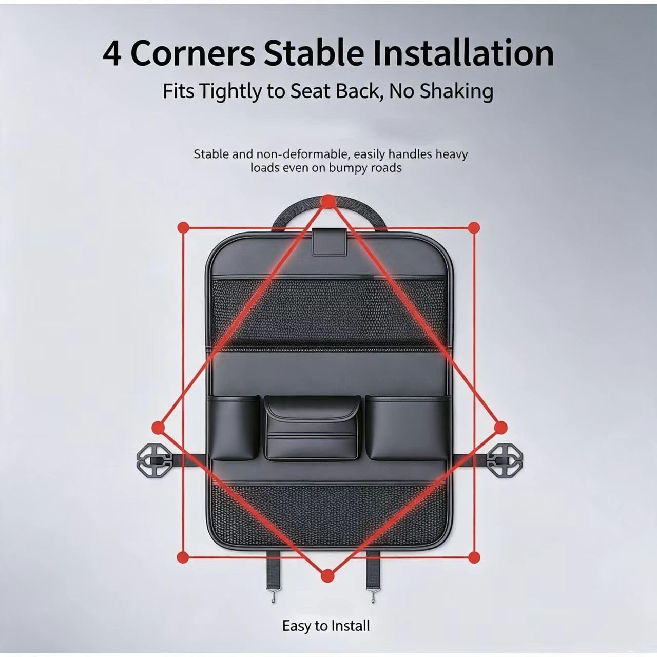 Car Seat Back Organizer per Ford Transit Tourneo Custom 2012-2021