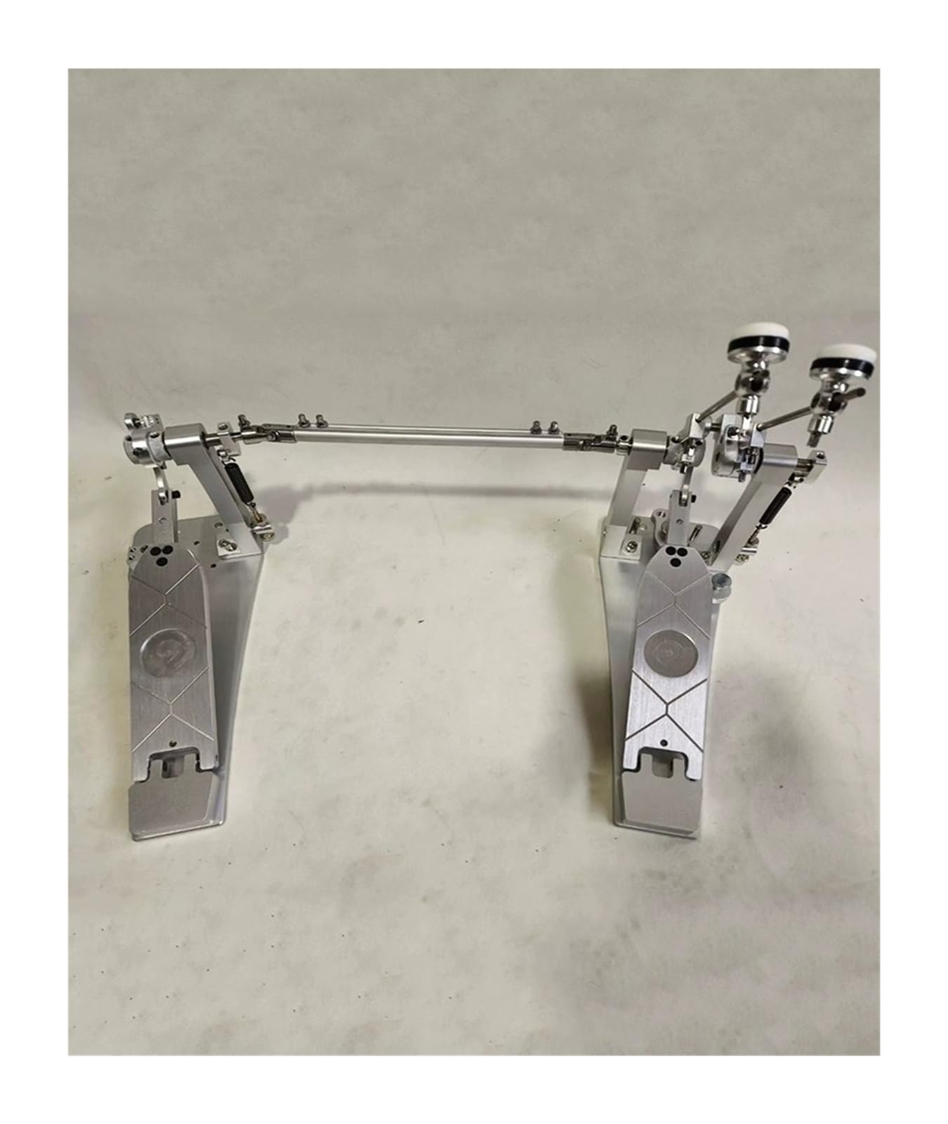 Pedale for batteria jazz Direct Drive Pedali for batteria a doppio passo Pedali for pratica in metallo Accessori for strumenti musicali a percussione a doppia catena(Double Pedal)