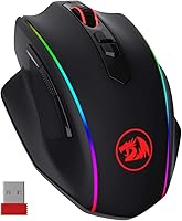 Vista 1 de Redragon M686 - Mouse inalámbrico para juegos, 16000 DPI con cableinalámbrico con sensor profesional, capacidad de potencia duradera de 45 horas