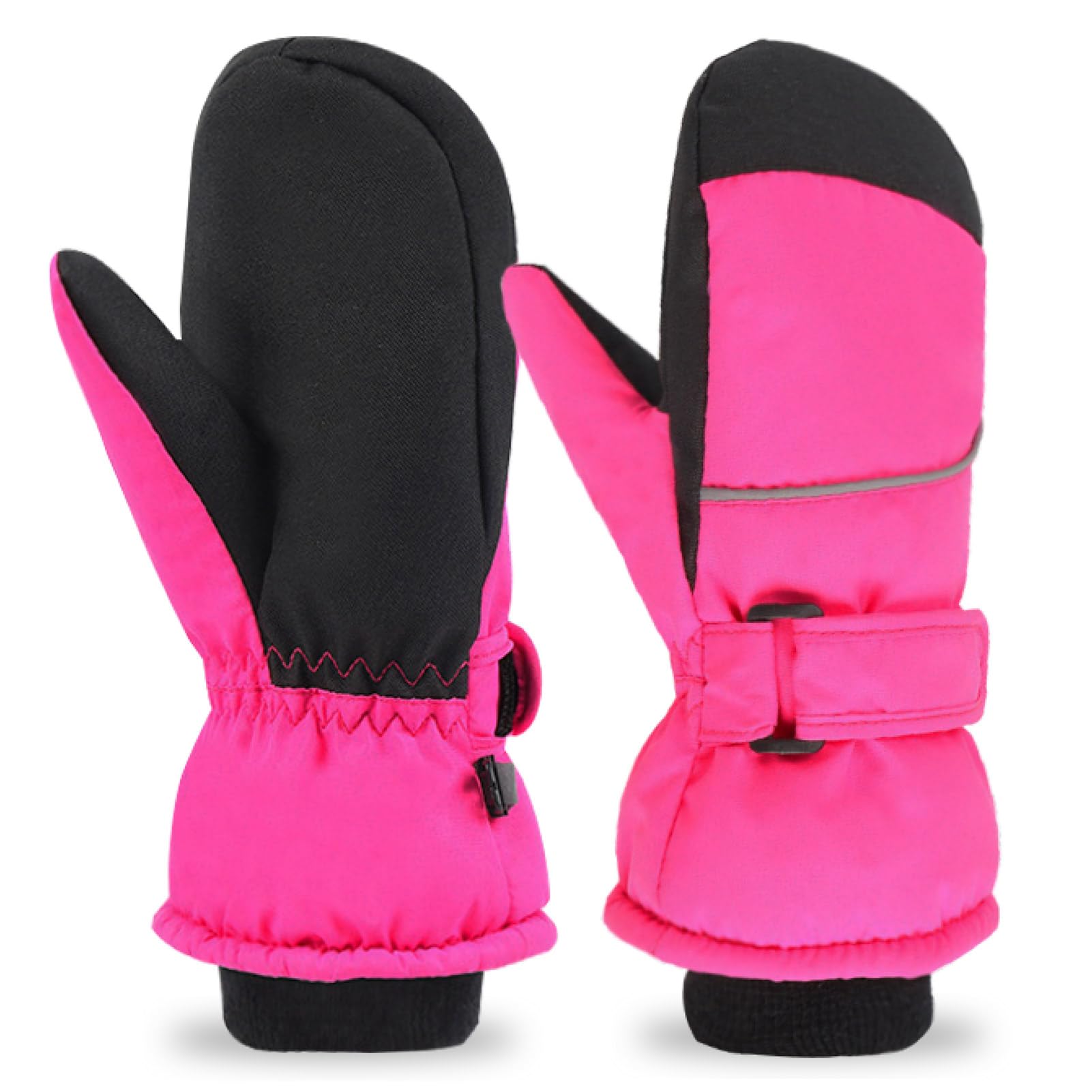 Azarxis Kids Children Ski Gloves Winter Snow Gloves Waterproof Winter Warm Glove for Snowboarding, Sledding