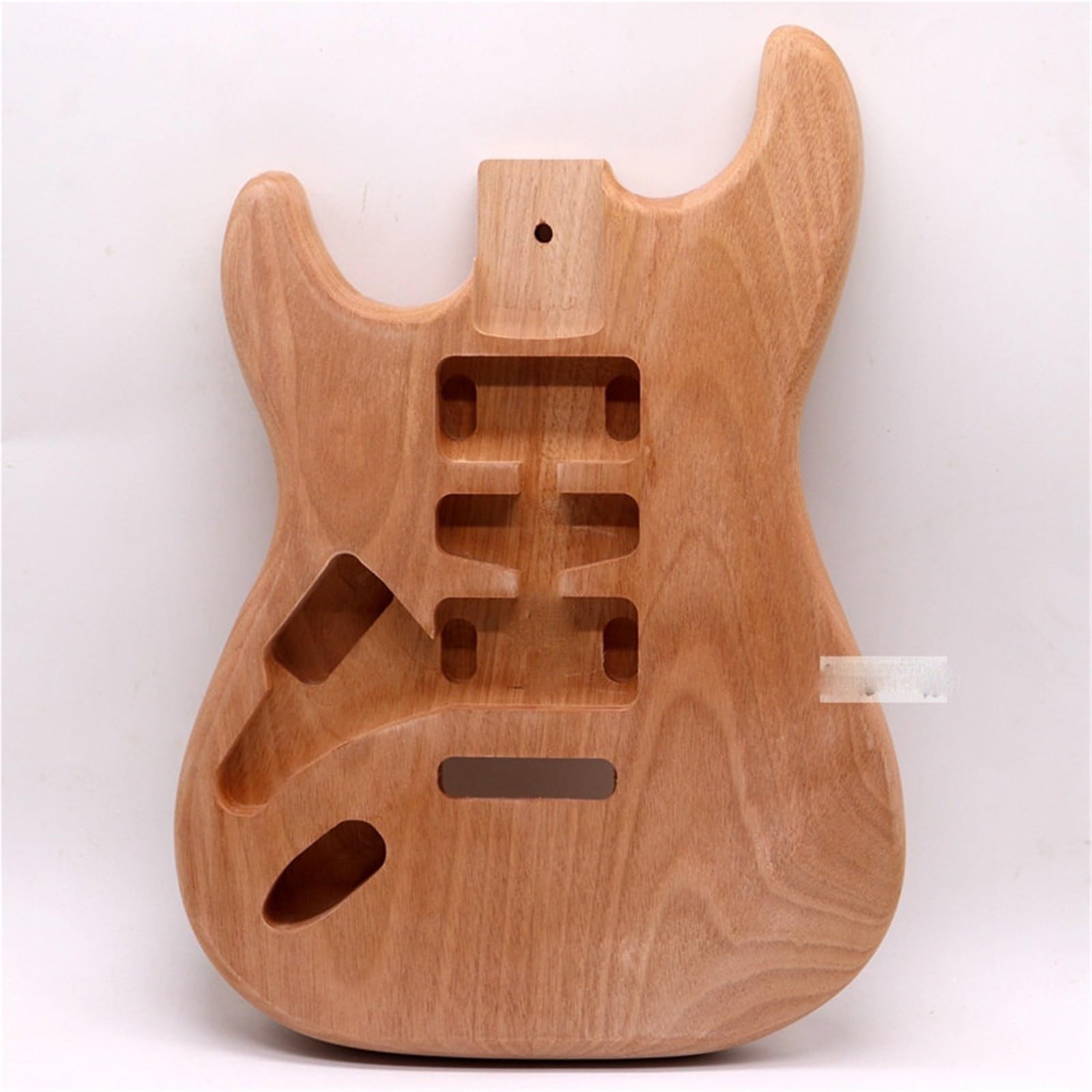 Gitara Elektryczna Dla Leworęcznych Z Drewna Okoume Wykonana Metodą DIY Zestaw Samodzielnego Montażu Korpusu Gitary