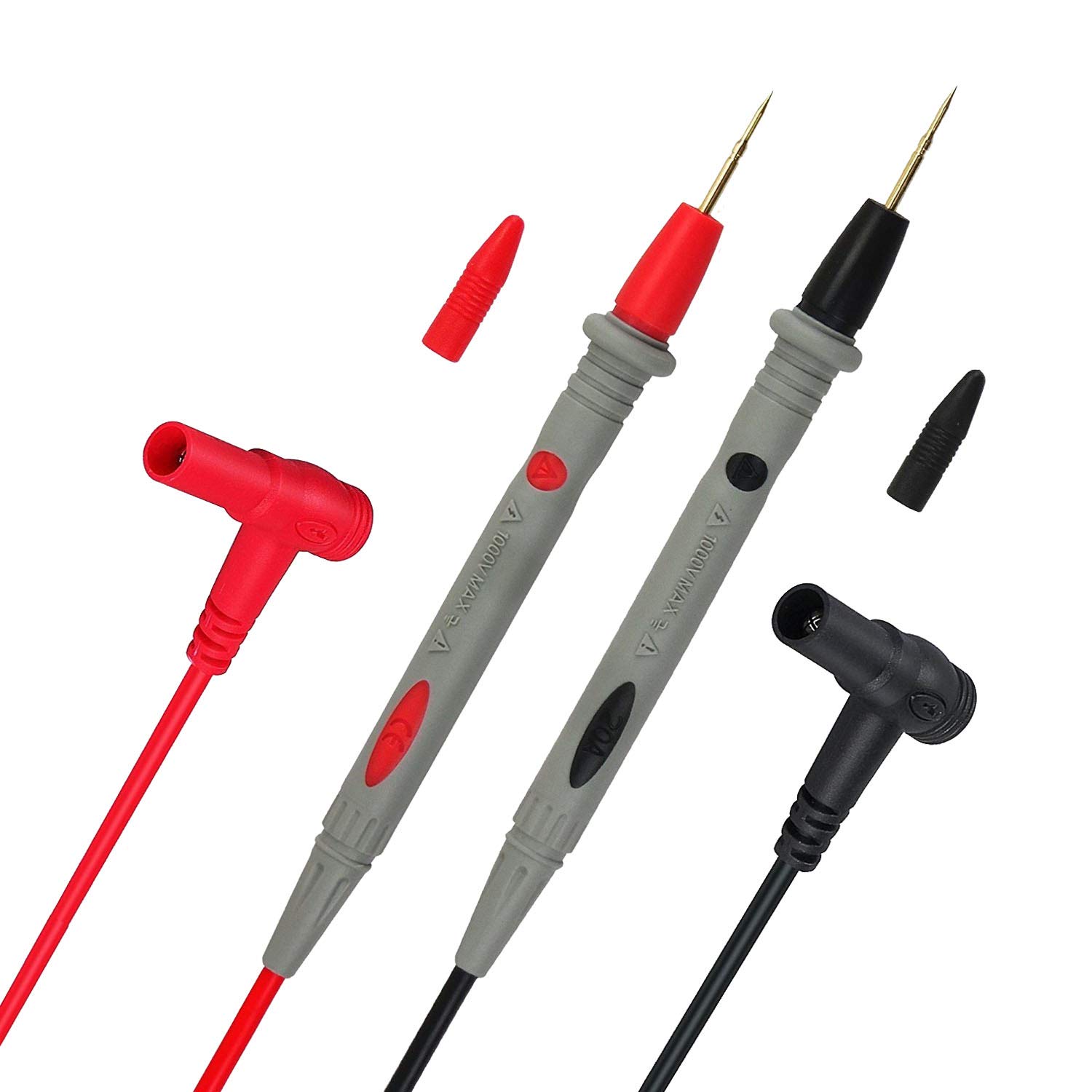 Ekeavir Multimeter Test Leads Probes Pair for Digital AC/DC Volt Multimeter 1000V/10A Cable (B08YXVGHMY) Amazon Price History, Amazon Price Tracker