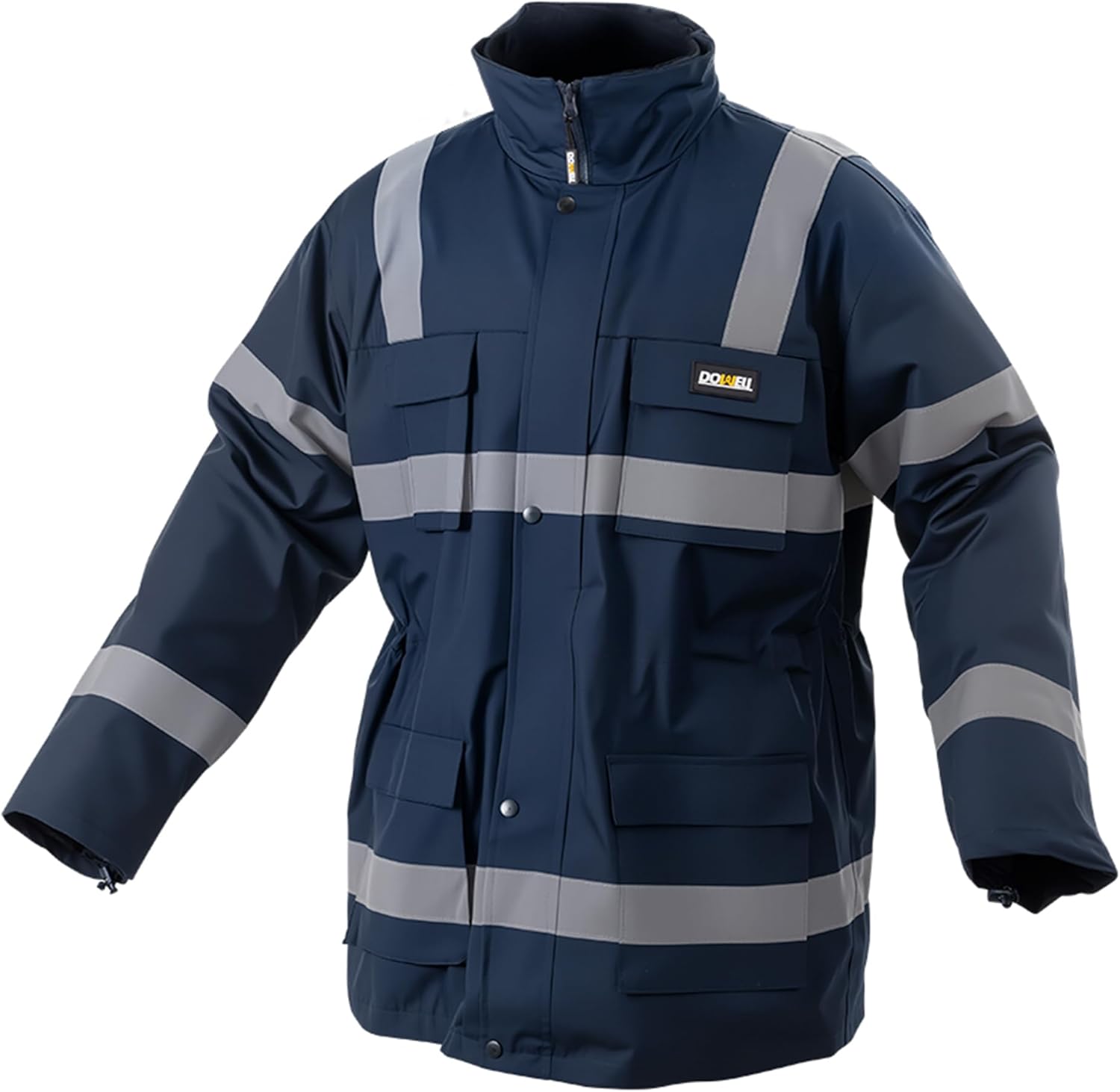 Men's Waterproof Work Jacket Winter Snow Coat Windproof Snowboarding Jackets Warm Raincoat