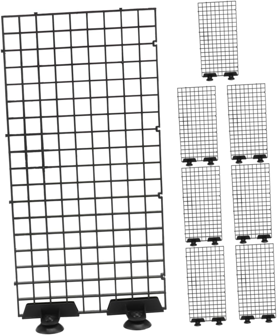 Mipcase 1Set Fish Tank Divider Panel for Isolation Multi Separator Durable Filtering Board for Aquarium Convenient DIY Design for Breeding Fish and