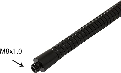 Miniatura 5 de Brazo de micrófono de cuello de cisne, soporte flexible para micrófono de cuello de cisne de 12 pulgadas, montaje versátil para la mayoría de