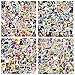 Sticker Pack - simyron 200 pcs Adesivi Anime Misti Adesivi Popolari,Adesivo alla Moda Adesivi Fantastici Unici Adesivo per Acqua Notebook per Chitarra Skateboard Adesivi