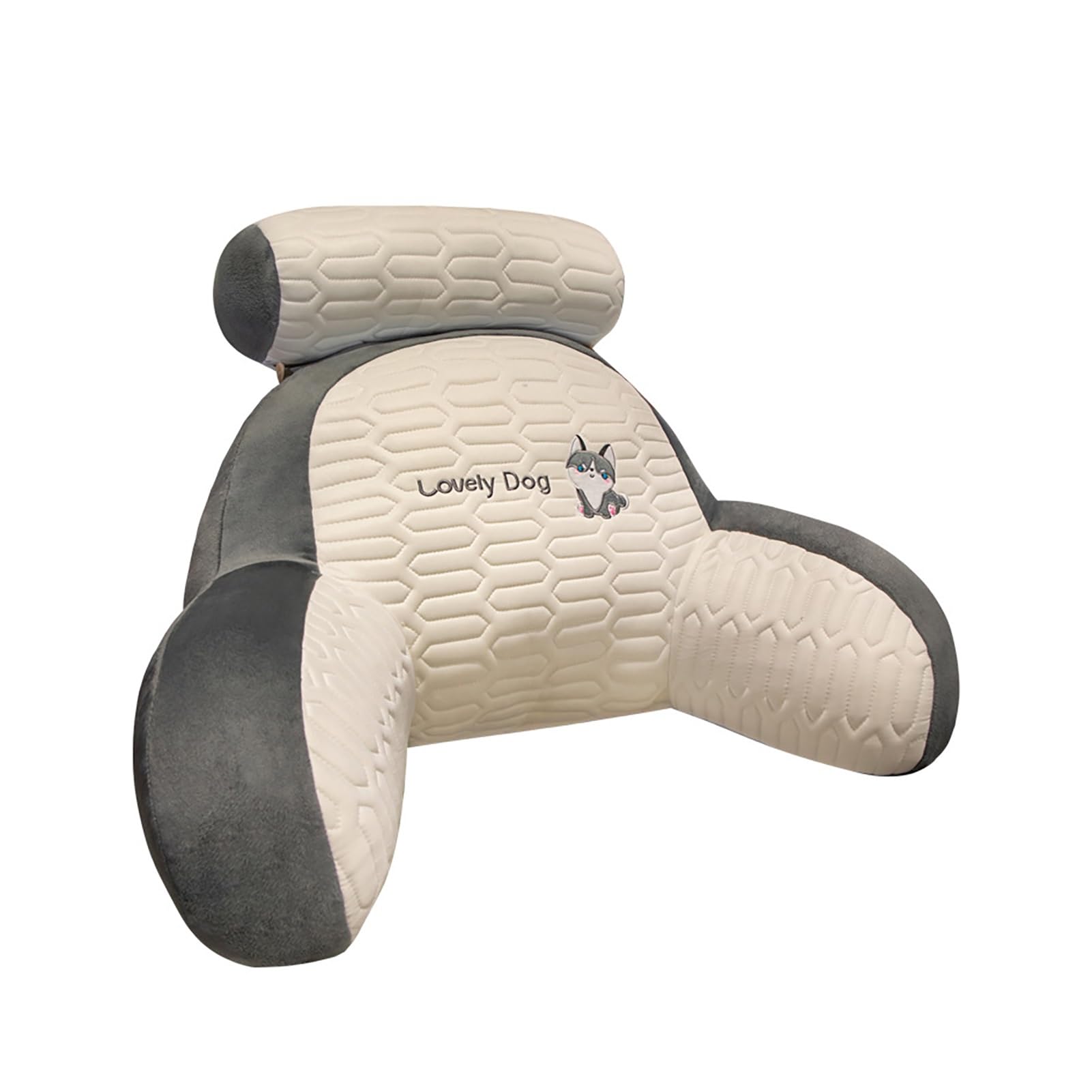 Coussin de lecture haut de gamme en mousse à mémoire de forme déchiquetée