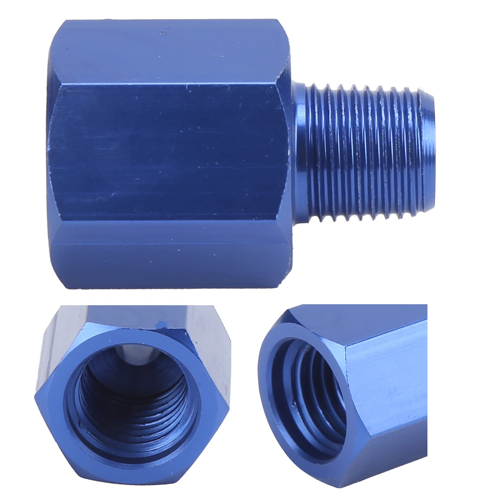 Adapter męski M12 żeński na 1/8 NPT, złącze M12x1,25 Odporność na olej dla Auto