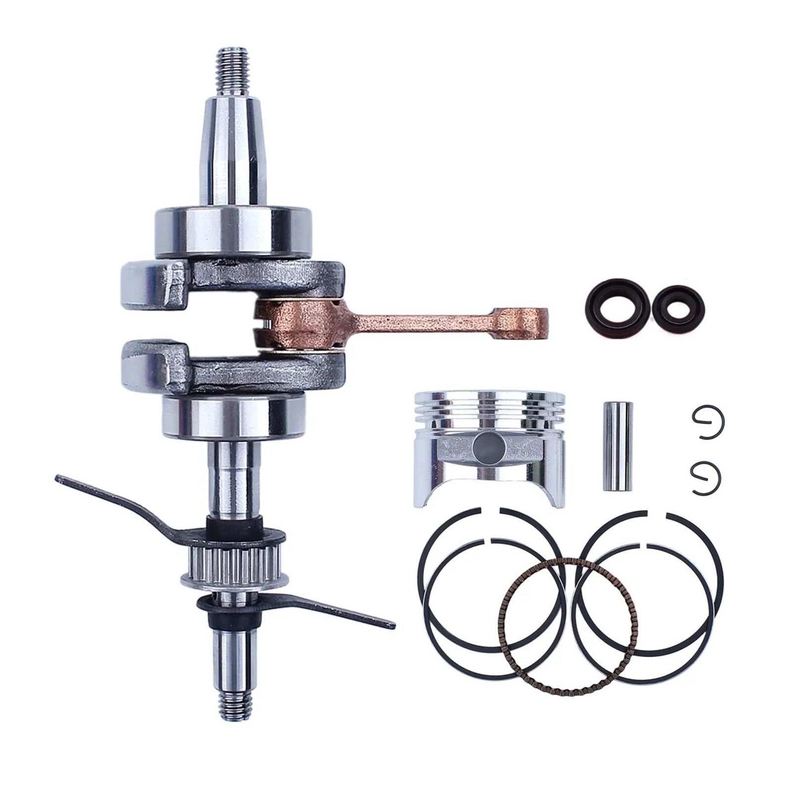 Réparer perte compression moteur 4t avec kit anneau piston vilebrequin GX35
