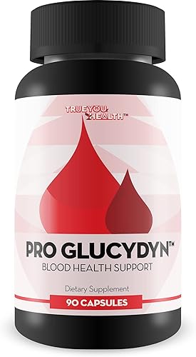 Pro Glucydyn - Suplemento de apoyo a la salud de Blood S - Ajo, cúrcuma, berberina, té verde + vitaminas, minerales y hierbas - Promueve la salud