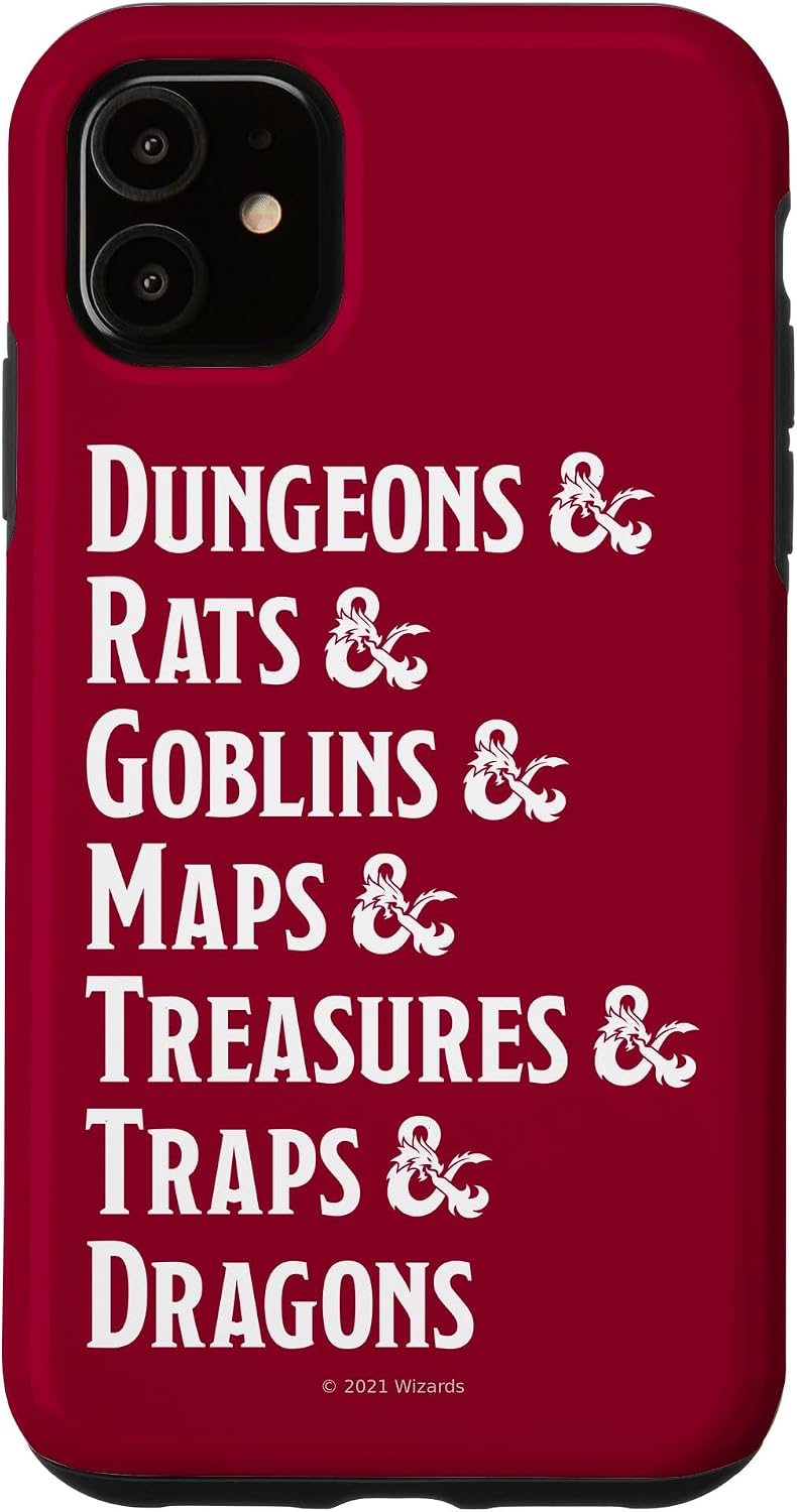 Dungeons & Dragons Dungeon Checklist Case for iPhone 12 mini