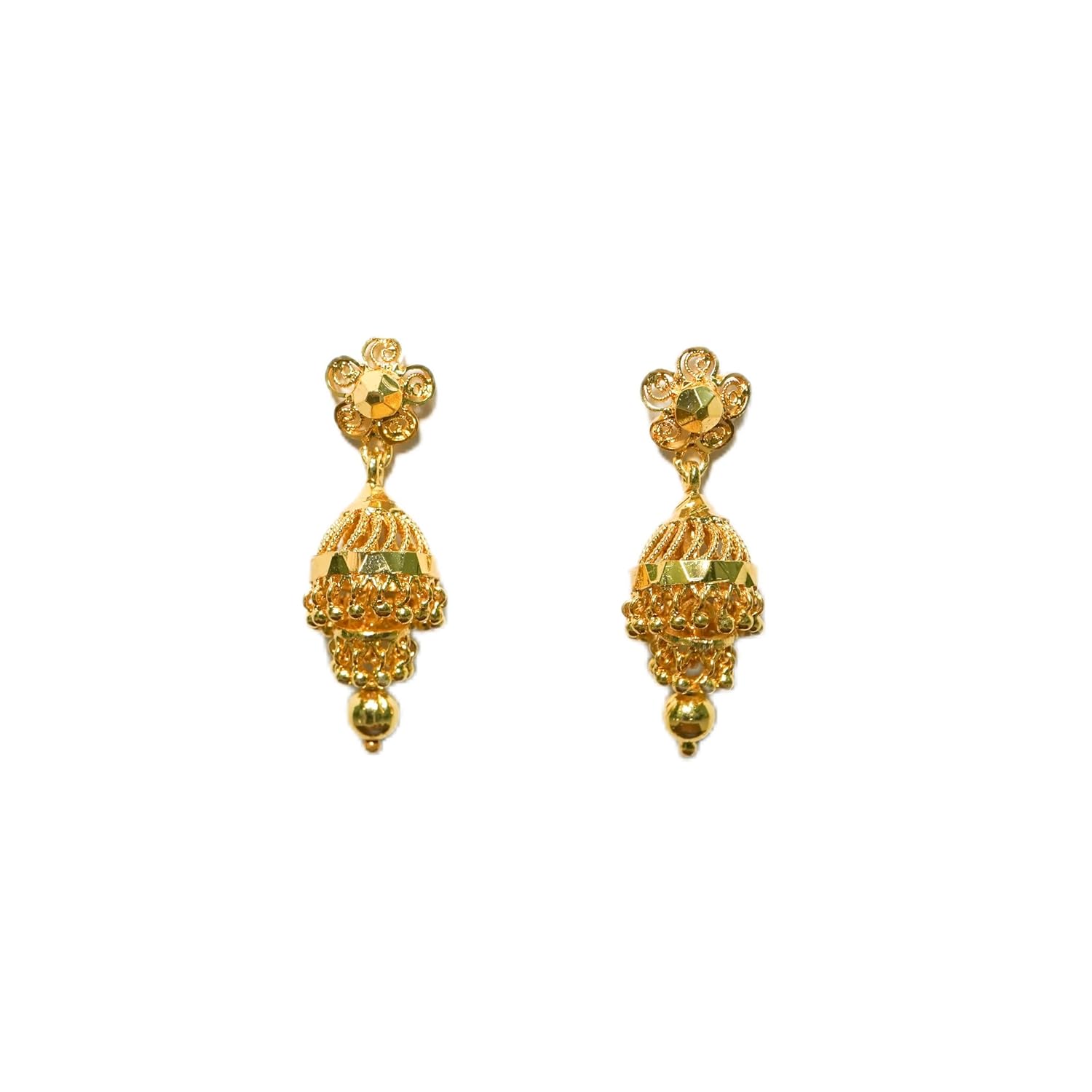 SKI JEWELL STATION ONE GRAM GOLD PLATED BEAUTIFUL JHUMIKI EARRINGS - Review, Price and Buying Guide