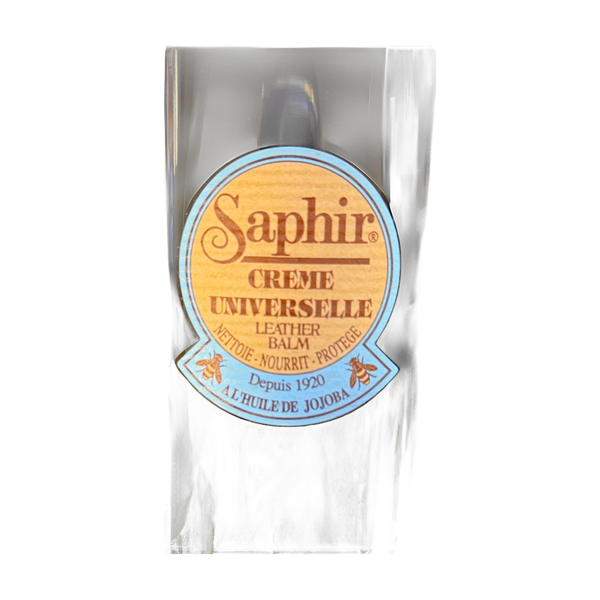 Saphir Creme Universelle balsam do skóry 150 ml - do gładkiej skóry - czarny