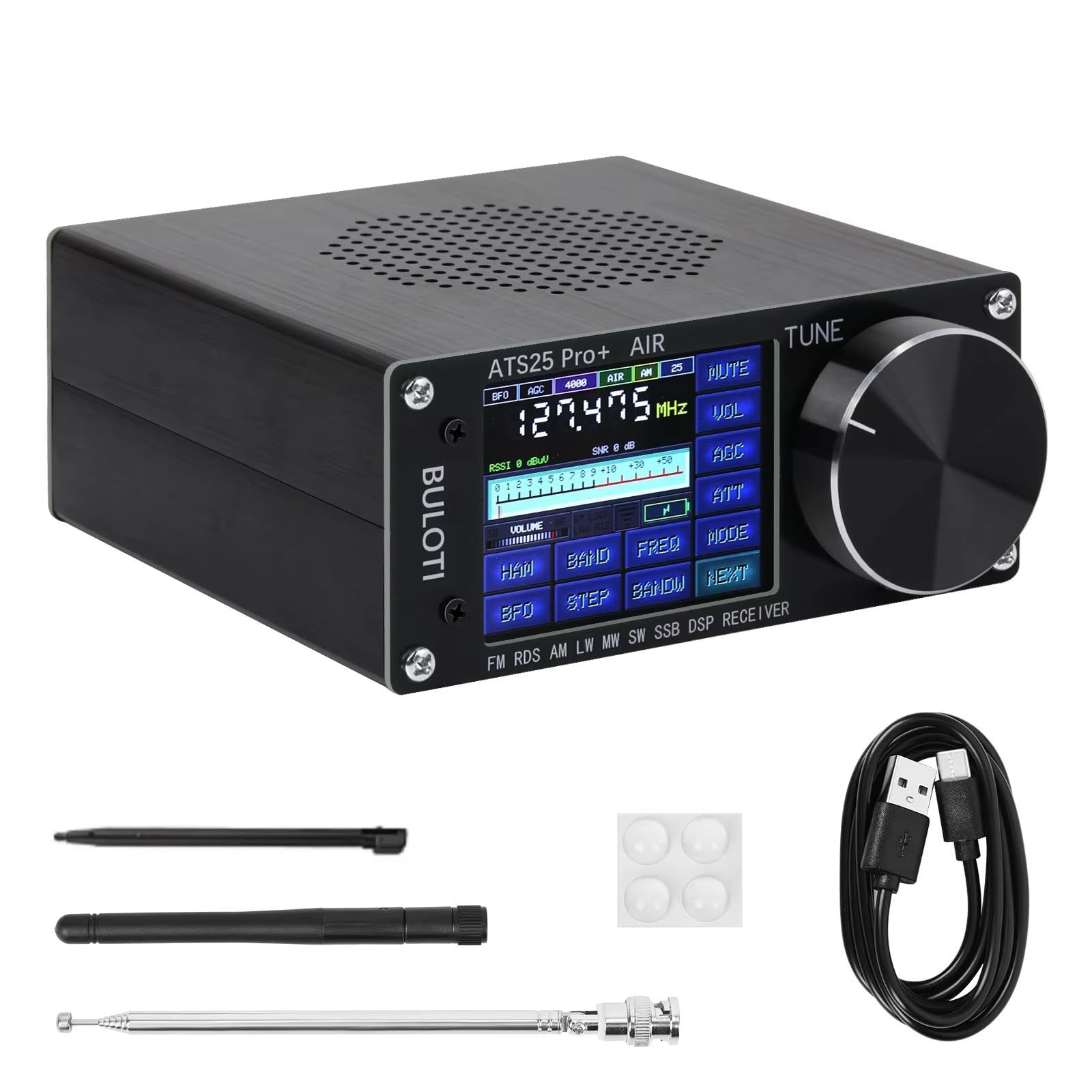 Amazon.co.jp: WGMATS25 Pro+ プロフェッショナル航空SDR受信機 FM/SW