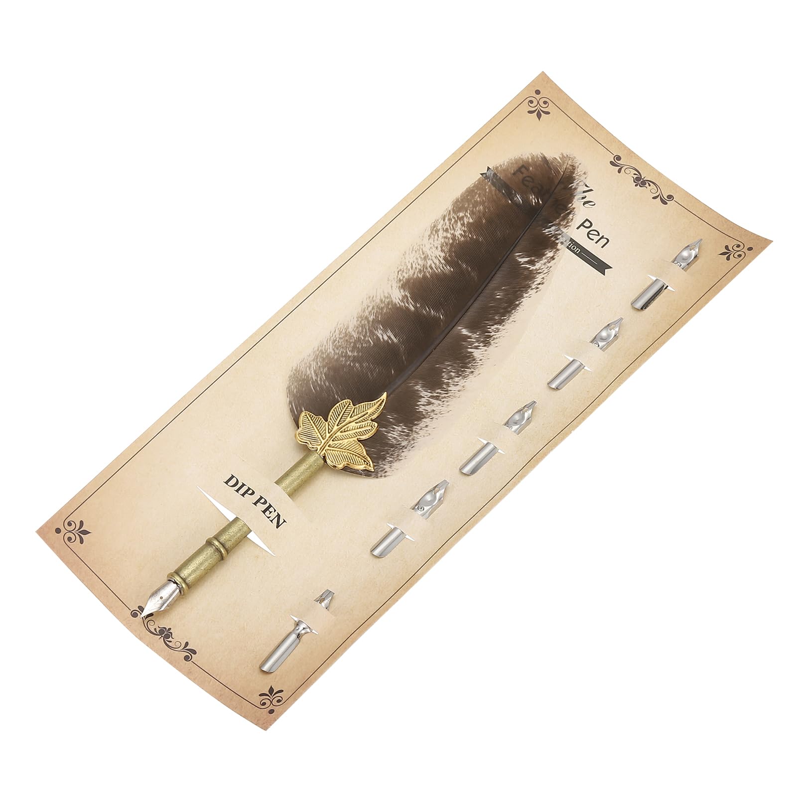 PATIKIL Feather Pen