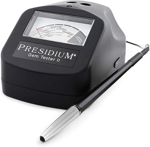 Presidium Instruments Gem Tester II (PGT II) Now with Assisted Thermal Calibration (ATC) for Identifying Diamonds/Moissanites and Common Colored Gemstones
